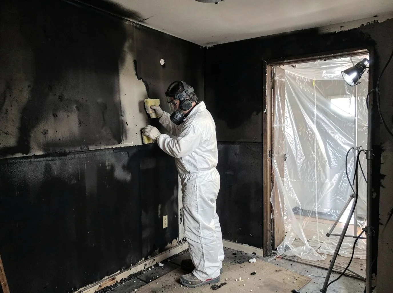 Fire Damage Restoration company in Harshaw, WI